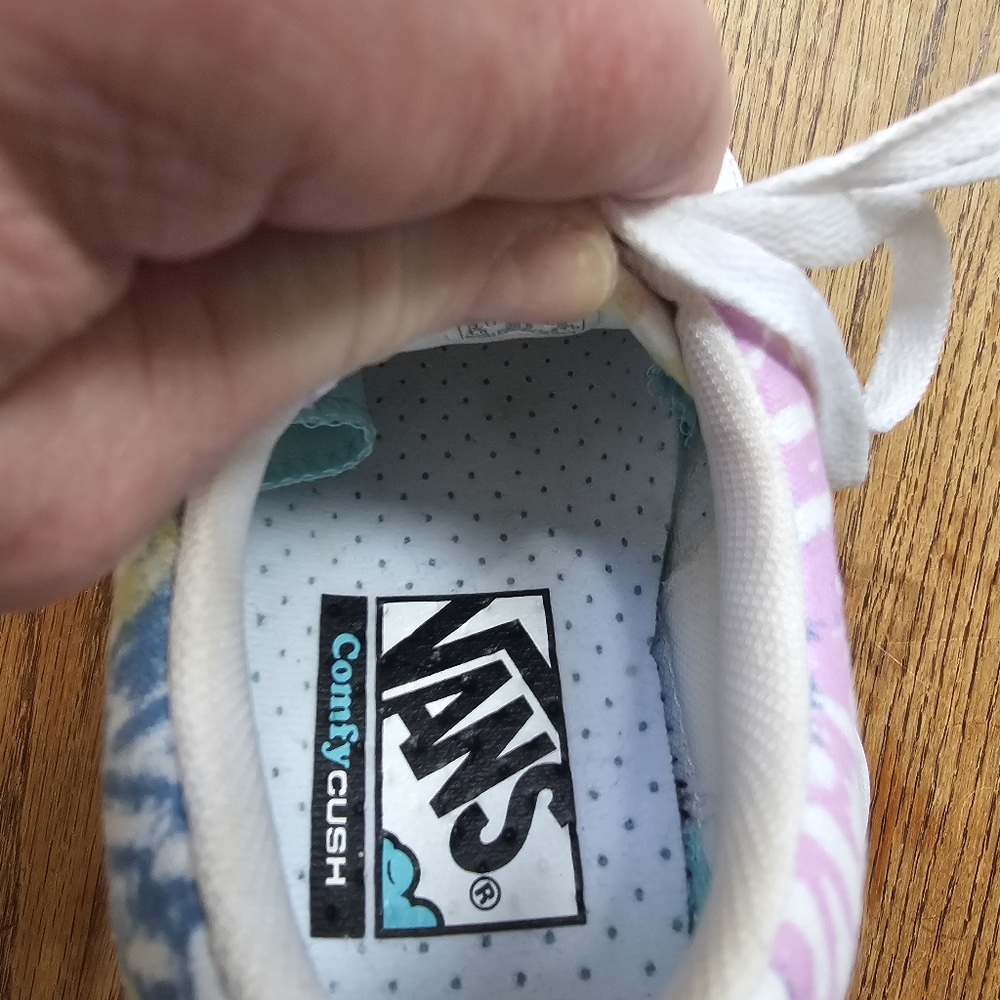Vans - Pastel Tie-Dye ComfyCush SneakersvVans - Picture 6 of 7